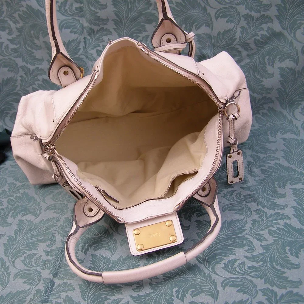 Off-White CHLOE Paddington in Excellent Condition, LIKE NEW w/Dust Bag